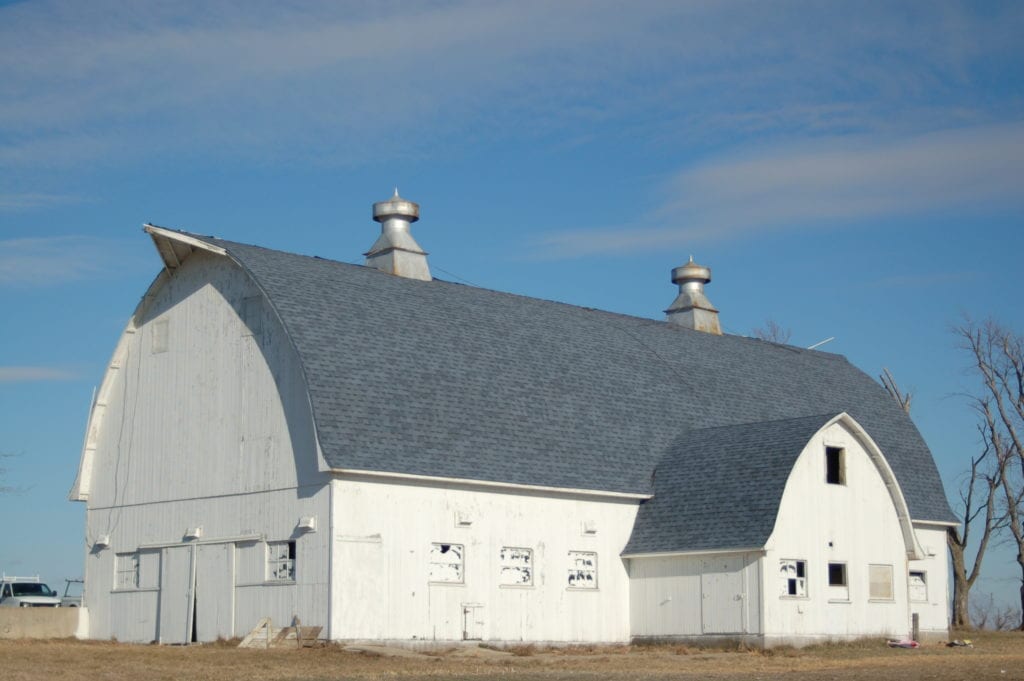 Shingle Install on Barn