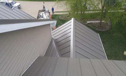 Grey Steel Roof
