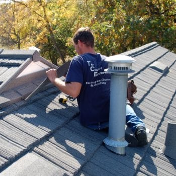 Stone Shingle Finishing Install