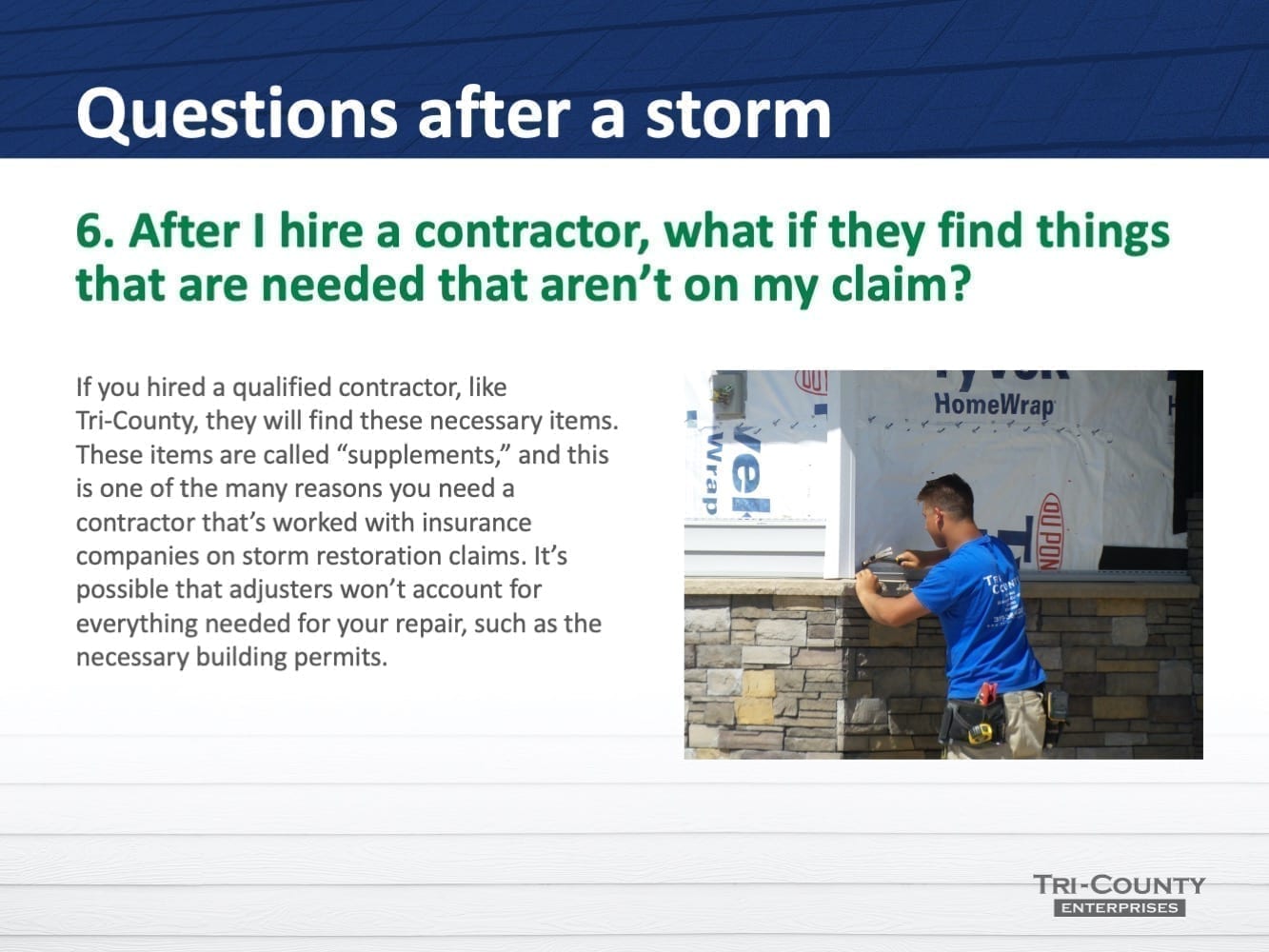 After The Storm – Navigating The Insurance Claim Process | Tri-County ...